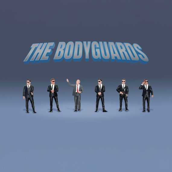 American Diorama 1:64 Figure Set: The Bodyguards AD-2421