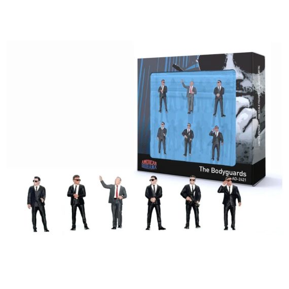 American Diorama 1:64 Figure Set: The Bodyguards AD-2421