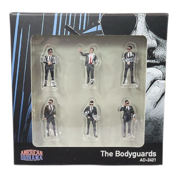 American Diorama 1:64 Figure Set: The Bodyguards AD-2421