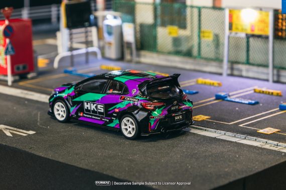 Tarmac Works 1:64 GLOBAL64 HKS Toyota GR Corolla T64G-066-HKS