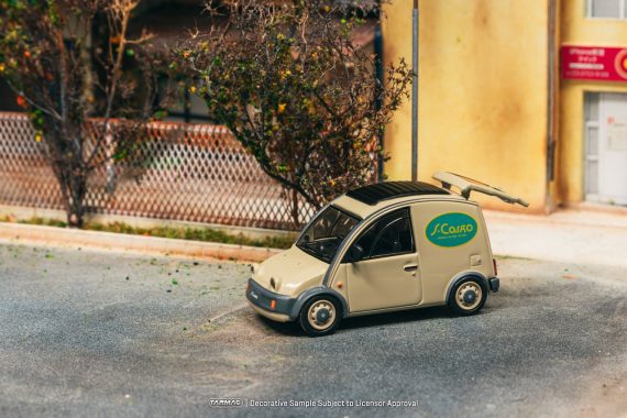 Tarmac Works 1:64 GLOBAL64 Nissan S-Cargo Presentation Model Car + Trading Cards Combo Set T64G-073-PRE