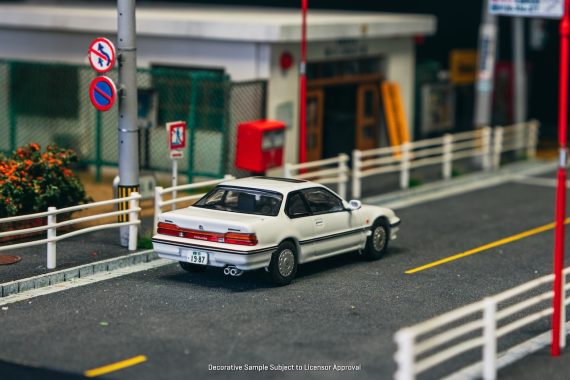 Tarmac Works 1:64 J Collection X Tarmac Honda Prelude (BA4) White JC64-TL009-WH