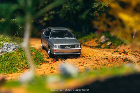 Tarmac Works 1:64 Audi Quattro Silver T64S-025-SL