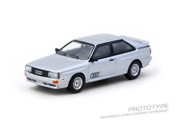 Tarmac Works 1:64 Audi Quattro Silver T64S-025-SL
