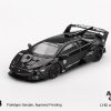 MINI GT No.1053 Lamborghini LB-Silhouette WORKS MURCIELAGO GT Evo Black /Blister packaging MGT01053-BL