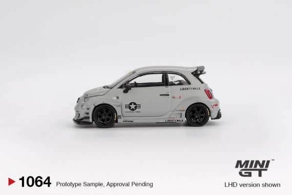 MINI GT No.1064 Abarth 595 LB-WORKS x Abas Works Fighters MGT01064