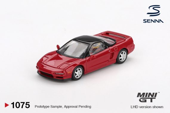 MINI GT No.1075 Honda NS-X Prototype Midship Sports 1989 Ayrton Senna MGT01075