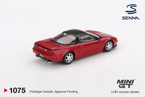 MINI GT No.1075 Honda NS-X Prototype Midship Sports 1989 Ayrton Senna MGT01075