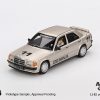 MINI GT No.1076 Mercedes-Benz 190 E 2.3-16 #11 Ayrton Senna 1984 Nürburgring Race of Champions w/ Figure MGT01076
