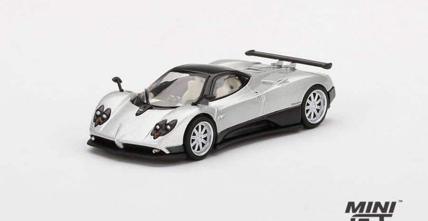 MINI GT 1/64 No.305 Pagani Zonda F Silver