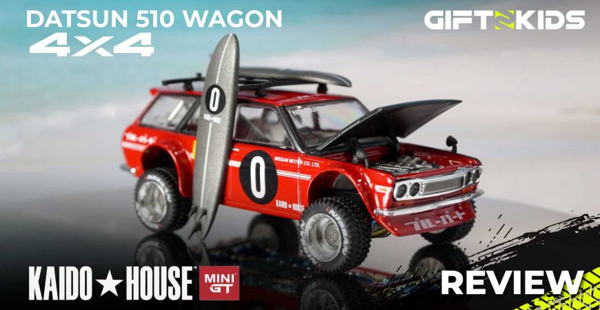 Unboxed Review MINI GT 1/64 Kaido House Datsun 510 Wagon 4X4