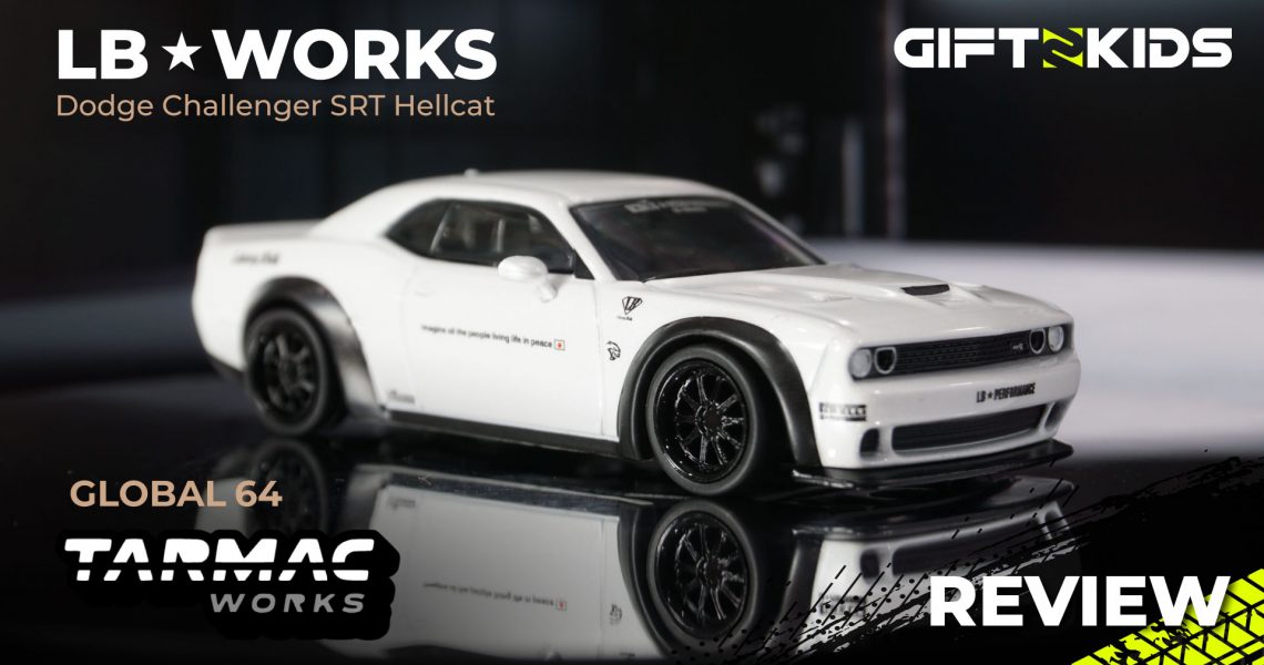 Unboxed Review Tarmac Works LB Works Dodge Challenger SRT Hellcat