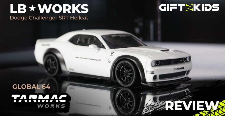 Unboxed Review Tarmac Works LB Works Dodge Challenger SRT Hellcat