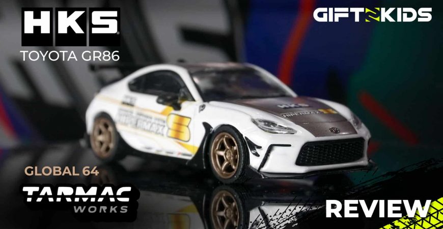 Unboxing Tarmac Works 1/64 GLOBAL64 HKS Toyota GR86 HKS HIPERMAX