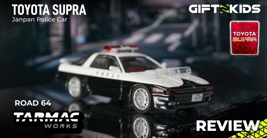 Unboxing Tarmac Works Toyota Supra Japan Police Car